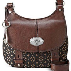 Fossil Handbag, Maddox Fabric Flap Bag